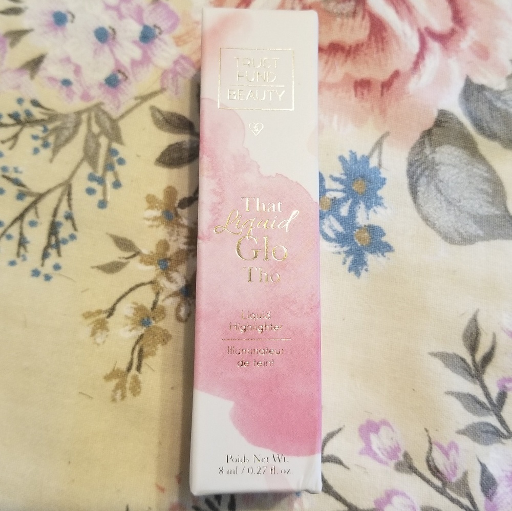 Trust Fund Beauty liquid highlighter.